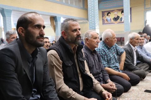 تصاویر/ آیین عبادی سیاسی نماز جمعه نوشین شهر