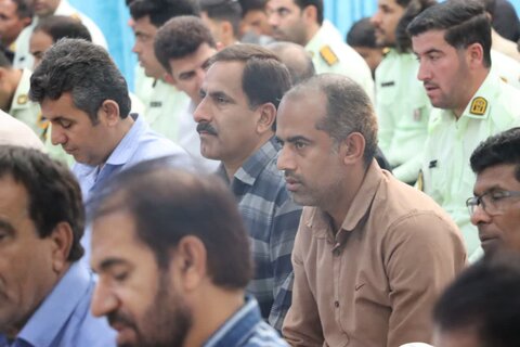 تصاویر/ اقامه نماز جمعه شهر قلعه‌گنج