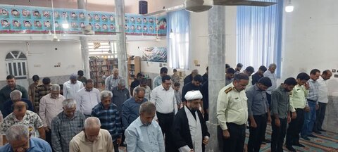 تصاویر/ اقامه نماز جمعه شهر نودژ