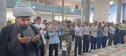 تصاویر/ اقامه نماز جمعه شهر نودژ