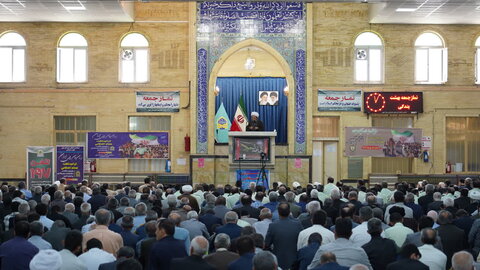 تصاویر/ اقامه نماز جمعه شهرستان خوی