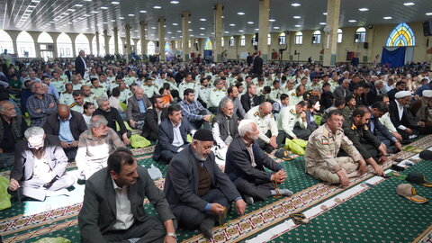 تصاویر/ اقامه نماز جمعه شهرستان خوی