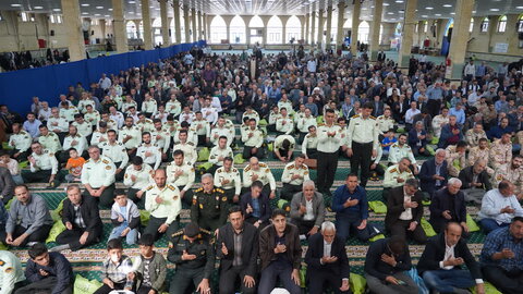 تصاویر/ اقامه نماز جمعه شهرستان خوی