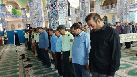 تصاویر/ اقامه نماز جمعه شهر کوهبنان