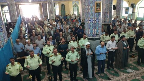 تصاویر/ اقامه نماز جمعه شهر کوهبنان