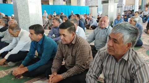 تصاویر/ اقامه نماز جمعه شهر کوهبنان