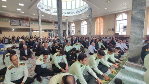 تصاویر/ اقامه نماز جمعه شهرستان چایپاره
