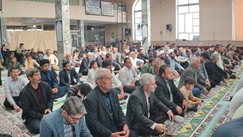 تصاویر/ اقامه نماز جمعه شهرستان چایپاره