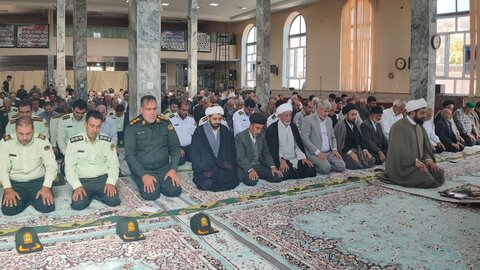 تصاویر/ اقامه نماز جمعه شهرستان چایپاره