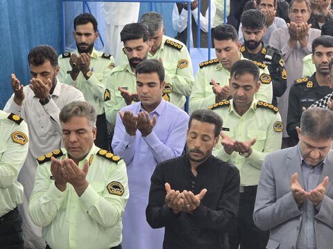 تصاویر/ اقامه نماز جمعه شهر ریگان