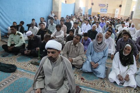 تصاویر/ اقامه نماز جمعه شهر جازموریان