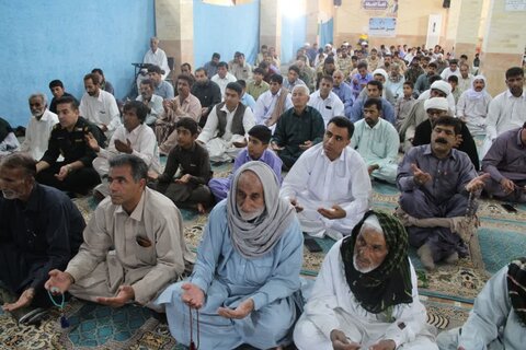 تصاویر/ اقامه نماز جمعه شهر جازموریان