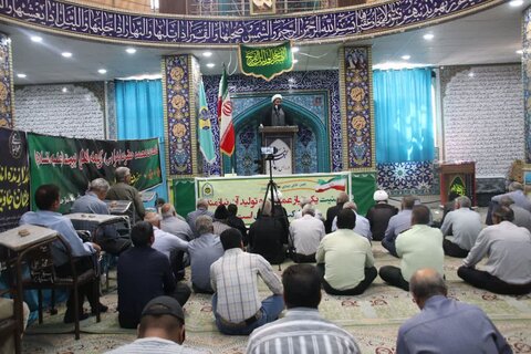 تصاویر/ اقامه نماز جمعه شهر پاریز