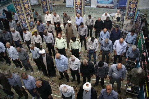 تصاویر/ اقامه نماز جمعه شهر پاریز