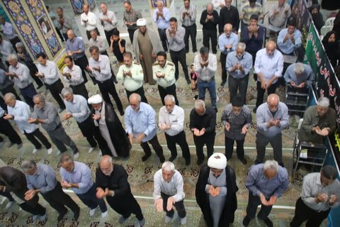 تصاویر/ اقامه نماز جمعه شهر پاریز