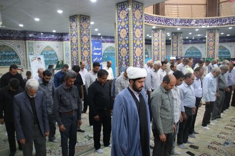 تصاویر/ اقامه نماز جمعه شهر پاریز