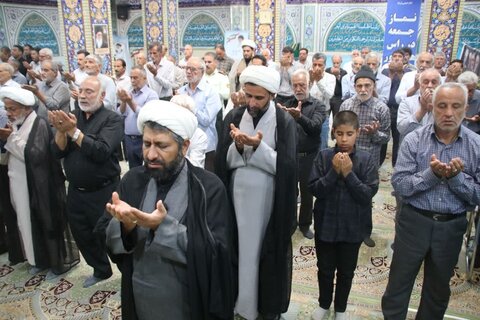 تصاویر/ اقامه نماز جمعه شهر پاریز