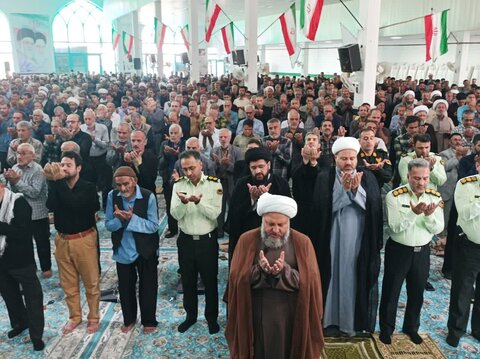 تصاویر/ نماز عبادی سیاسی جمعه آران وبیدگل