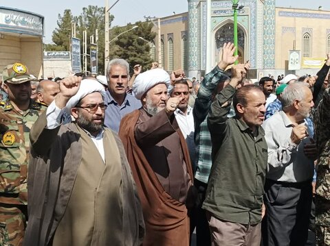 تصاویر/ نماز عبادی سیاسی جمعه آران وبیدگل