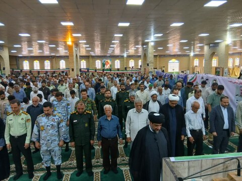 نماز جمعه گناوه به روایت تصویر