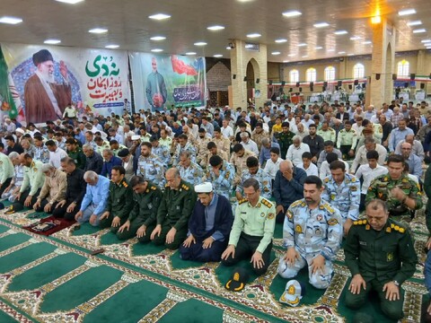 نماز جمعه گناوه به روایت تصویر