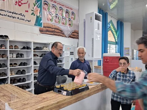 نماز جمعه جم به روایت تصویر