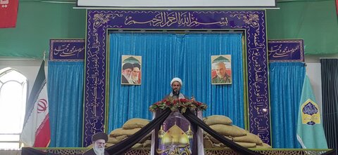 تصاویر/ اقامه نماز جمعه شهر خانوک