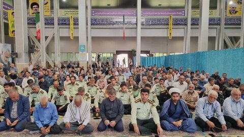 تصاویر/ اقامه نماز جمعه شهر رابر