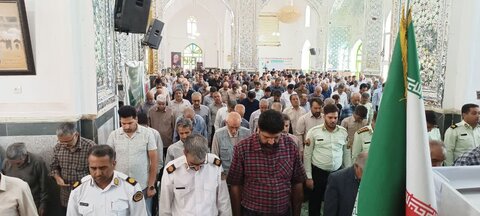تصاویر/ اقامه نماز جمعه شهر بردسیر
