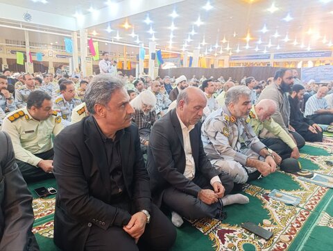 نمازجمعه امروز شهر بوشهر به روایت تصویر