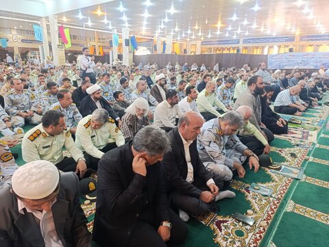 نمازجمعه امروز شهر بوشهر به روایت تصویر