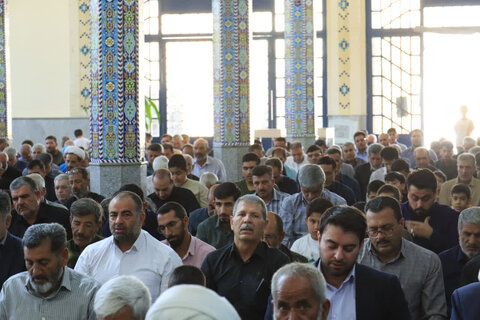 تصاویر/ اقامه نماز جمعه شهر ماهان