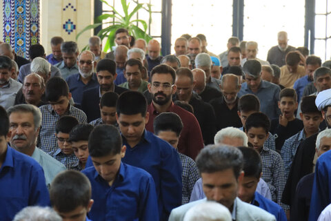 تصاویر/ اقامه نماز جمعه شهر ماهان