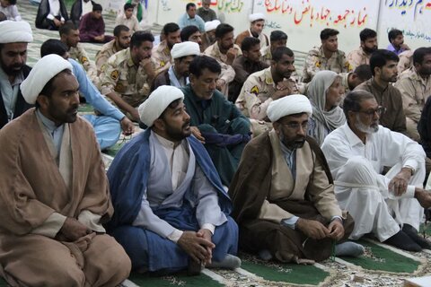 آیین عبادی سیاسی نماز جمعه شهرستان دلگان