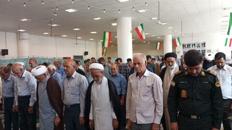 تصاویر/ اقامه نماز جمعه شهر کشکوئیه