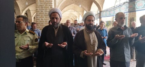 تصاویر/ اقامه نماز جمعه شهر محی آباد