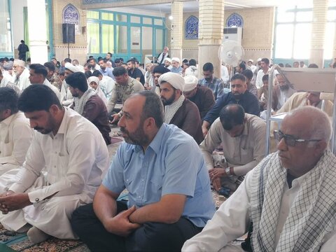 آیین عبادی سیاسی نماز جمعه ایرانشهر