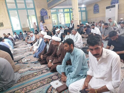 آیین عبادی سیاسی نماز جمعه ایرانشهر