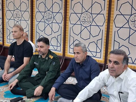 تصاویر/ آیین عبادی سیاسی نمازجمعه امروز شهر جم