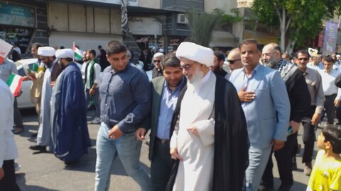 تصاویر/ راهپیمایی مردم بوشهر در حمایت از کاروان صُمود