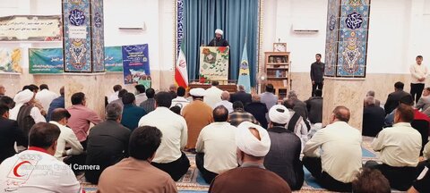 آیین عبادی سیاسی نماز جمعه شهرستان نیمروز