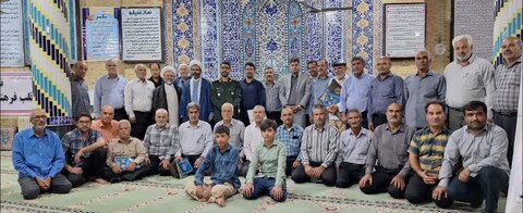 تصاویر/ تجلیل از پیشکسوتان جهاد و شهادت در نمازجمعه گاریرات و کهدوئیه