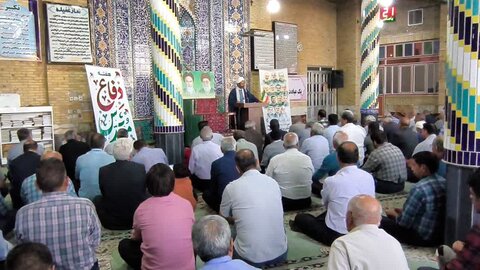 تصاویر/ تجلیل از پیشکسوتان جهاد و شهادت در نمازجمعه گاریرات و کهدوئیه