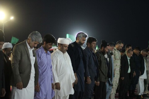 تصاویر| نماز با شکوه جماعت در منطقه مرزی عشایری آهنگران