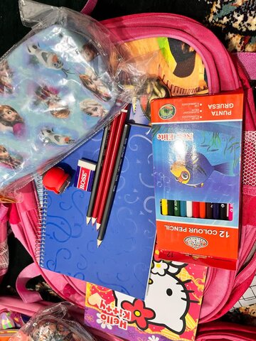 تصاویر/ طلاب مدرسه علمیه الزهرا رمشک در خدمت دانش‌آموزان مناطق محروم