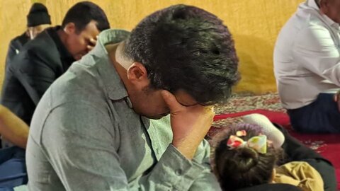 تصاویر/ مراسم گرامیداشت وفات حضرت فاطمه معصومه(س) در حرم امام‌زاده محمد(ع) کرمان