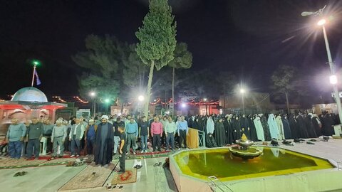 تصاویر/ مراسم گرامیداشت وفات حضرت فاطمه معصومه(س) در حرم امام‌زاده محمد(ع) کرمان