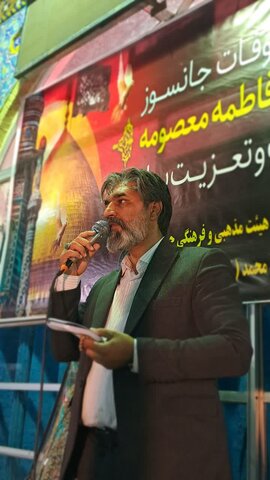 تصاویر/ مراسم گرامیداشت وفات حضرت فاطمه معصومه(س) در حرم امام‌زاده محمد(ع) کرمان