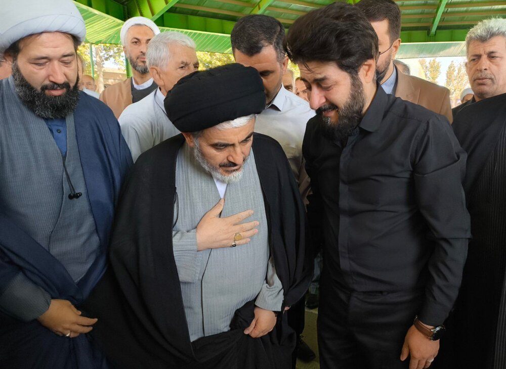 تشییع پیکر حجت الاسلام خراسانی کیا در ارومیه + عکس
