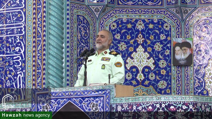 فرهنگ دینی و قرآنی در مجموعه انتظامی کشور نقش محوری دارد